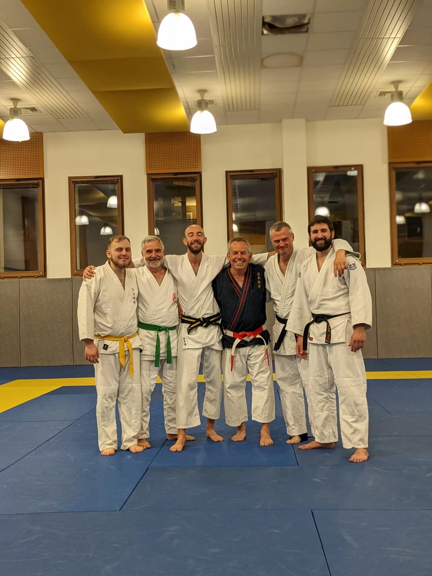 Photo de groupe au cours de Christophe Gauthier à Clamart, 2024
